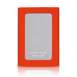CalDigit TUFF 2000GB - Portable USB 3.1 Drive - Orange Cover (500540)