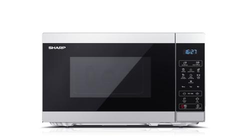SHARP YC-MS02U-S 20L Solo Electronic Control Microwave - Silver (YC-MS02U-S)
