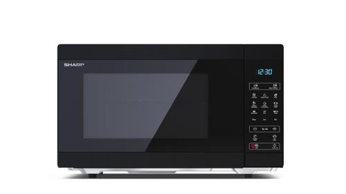 SHARP YC-MS51U-B 25L 900W Digital Touch Control Microwave - Black (YC-MS51U-B)