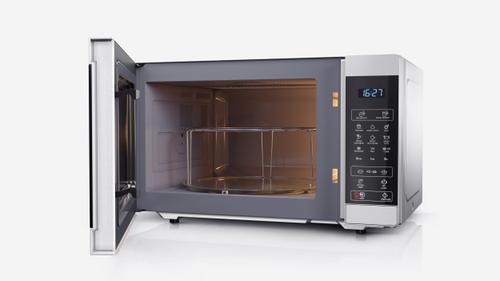 SHARP YC-MG51U-S 25L 900W Digital Touch Control Microwave with 1000W Grill - Silver (YC-MG51U-S)