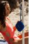 SHARP GX-BT60(BL) Portable Bluetooth Speaker with 13 Hours Play Time, IP67 waterproof & Voice Assistant – Blue (GX-BT60(BL))