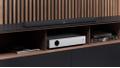 SHARP HT-SBW160 2.1 Soundbar, 360W Ultra Slim Wireless Bluetooth Soundbar with Subwoofer for TV, HDMI ARC/CEC, Surround Sound & Digital Optical-In,  Sound Bar with External Flat Subwoofer -Black/ Silver (HT-SBW160)