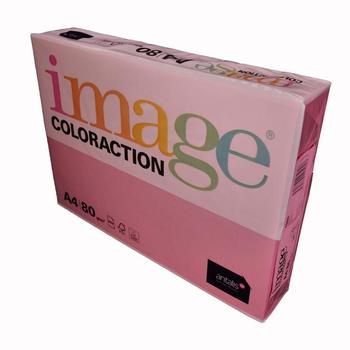ANTALIS IMAGE COLORACTION MID PINK (CORAL) A4 80GM2 FSC - Box = 2,500 sheets (610907X)