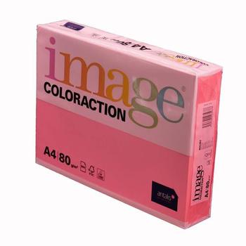 ANTALIS IMAGE COLORACTION NEON PINK (MALIBU) A4 80GM2 FSC - Box = 2,500 sheets (611043X)