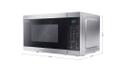 SHARP YC-MG02U-S 20L Grill Electronic Control Microwave - Silver (YC-MG02U-S)