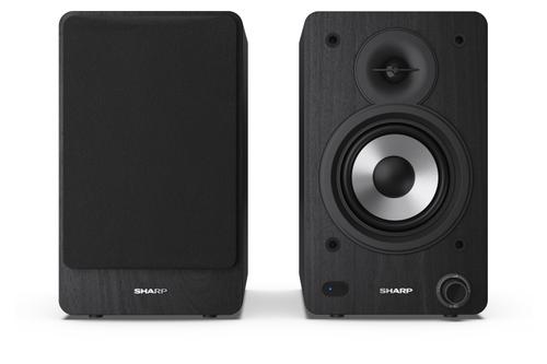 SHARP CP-SS30(BK) Bookshelf speakers - Black (CP-SS30(BK))
