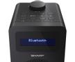 SHARP DR-430(BK) Tokyo mono DAB+ radio - Midnight Black (DR-430(BK))