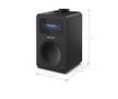 SHARP DR-430(BK) Tokyo mono DAB+ radio - Midnight Black (DR-430(BK))