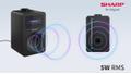 SHARP DR-430(BK) Tokyo mono DAB+ radio - Midnight Black (DR-430(BK))