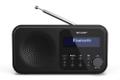 SHARP DR-P420(BK) Tokyo portable radio - Midnight Black (DR-P420(BK))