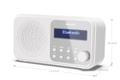 SHARP DR-P420(WH) Tokyo portable radio - Snowy White (DR-P420(WH))