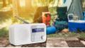 SHARP DR-P420(WH) Tokyo portable radio - Snowy White (DR-P420(WH))