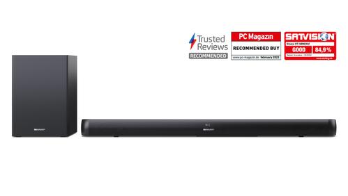 SHARP HT-SBW202 2.1 200W Soundbar with wireless subwoofer (HT-SBW202)