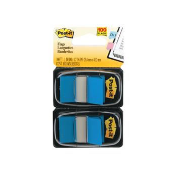 POST-IT Index Tabs Dispenser with Blue Tabs (Pack of 2) 680-B2EU (680-B2EU)