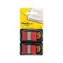 POST-IT Index Tabs Dispenser with Red Tabs (Pack of 2) 680-R2EU