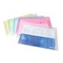 Rapesco Popper Wallet Polypropylene Foolscap Assorted Pastel Colours (Pack 5) - 696