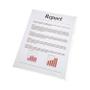REXEL Nyrex Cut Flush Folder Polypropylene A4 110 Micron Clear (Pack 25) 12153