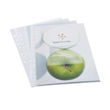 Rapesco ECO Punched Pockets A4 Clear (Pack 100) - 1104 (1104)
