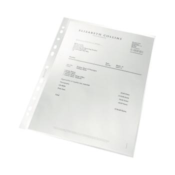 LEITZ Punched Pockets Recycled A4 (Pack of 100) 4791-10-03 (4791-10-03)
