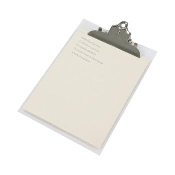 Rapesco Heavy Duty Frosted Transparent Clipboar A4 Clear - 888 (0888)
