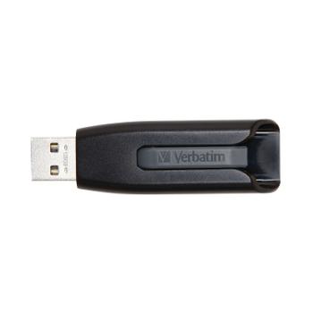 VERBATIM Store n Go V3 USB 3.0 Flash Drive 128GB Black 49189 (49189)