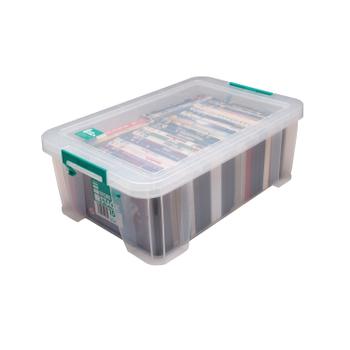 STORESTACK 15 Litre Storage Box W300xD470xH170mm Clear RB11085 (RB11085)