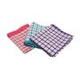 2WORK Check Design Tea Towels 430x680mm (Pack of 10) KRSRY0311