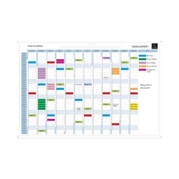 EXACOMPT Exacompta Magnetic Perpetual Year Planner (Comes with magnets, magnet strips, pens and box) 56153E (56153E)