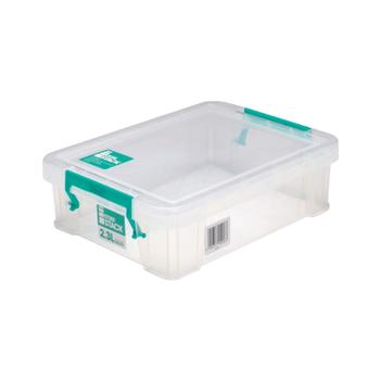 STORESTACK 2.3 Litre Storage Box W260xD190xH70mm Clear RB90119 (RB90119)