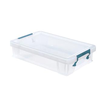 STORESTACK 5.5 Litre Storage Box W400xD255xH80mm Clear RB90121 (RB90121)