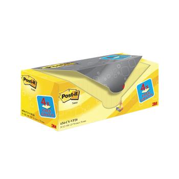 POST-IT Notes 76x76mm Canary Yellow (Pack of 20) 654CY-VP20 (654CY-VP20)