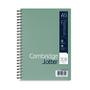 CAMBRIDGE Jotter A5 Wirebound Card Cover Notebook Ruled 200 Pages Metallic Green (Pack 3) - 400039063