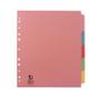 Q-CONNECT 5-Part Extra Wide Subject Divider A4 KF76981