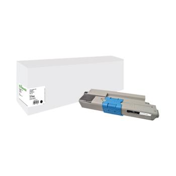 RESPECTFUL Oki Remanufactured Black Toner Cartridge High Capacity 44469804 (OC510K-BPE)