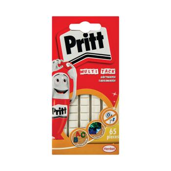 PRITT Multi Tack Squares White 65 Squares (Pack of 24) 1444963 (1444963)
