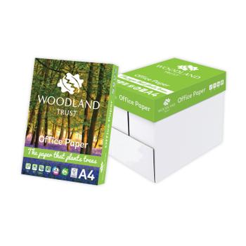 WOODLAND T Woodland Trust A4 Office Paper 75gsm (Pack of 2500) WTOA4 (WTOA4)