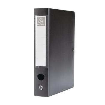 EXACOMPT DOCBOX FILE 6CM PP BLACK (59631E)