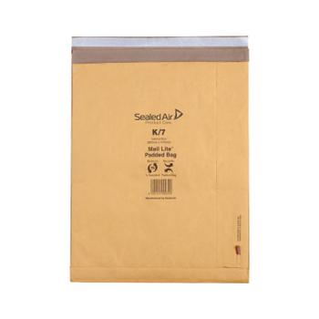 MAIL LITE Padded Postal Bag Size K/7 365x476mm Gold (Pack of 50) 100943514 (100943514)