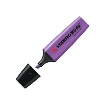 STABILO Boss Original Highlighter Lavender (Pack of 10) 70/54 (70/55/10)