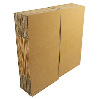 Unbranded Single Wall Corrugated Dispatch Cartons 381x330x305mm Brown (Pack of 25) SC-14 (59138)