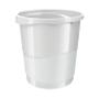 REXEL Choices Waste Bin Plastic Round 14 Litre White 2115620