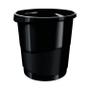 REXEL Choices Waste Bin Plastic Round 14 Litre Black 2115622