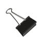 Q-CONNECT Foldback Clip 19mm Black (Pack of 10) KF01282