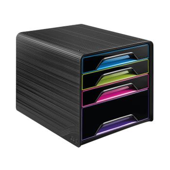 CEP Smoove 4 Drawer Module Black/ Multicolour 7-113 GM (7-113 GM)