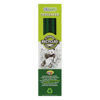 RECREATE Treesaver Recycled HB Pencil (Pack of 12) TREE12HB (TREE12HB)