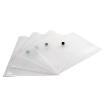 GRAFFICO Document Folder A4 Clear (Pack of 50) EN06040 (EN06040)