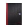 Black N Red Oxford Black n Red Notebook A4 Hardback Casebound Ruled With Double Cash 192 Pages (Pack 5)100080514