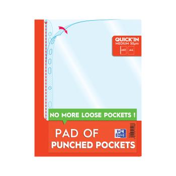OXFORD Punched Pocket Pad 60 Pocket A4 400129426 (400129426)