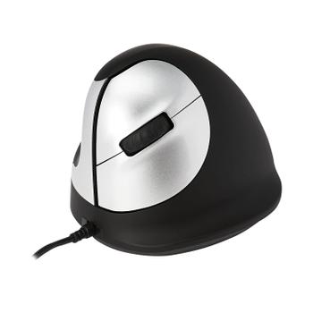 R-Go HE Ergonomic Vertical Wired Mouse Medium Left Hand RGOHELE (RGOHELE)