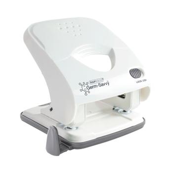 Rapesco Eco X5-40ps Less Effort 2 Hole Punch Plastic Soft White - 1526 (1526)
